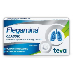 Flegamina 8 mg x 20 tabl.