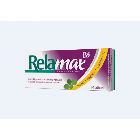 Relamax B6  na uspokojenie 30 tabletek