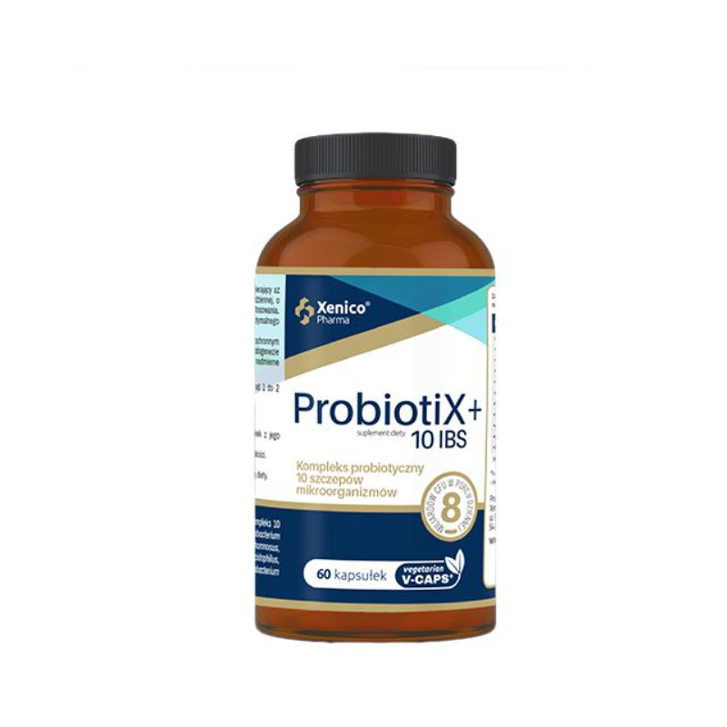 ProbiotiX+ 10 IBS kompleks probiotyczny 60 kapsułek