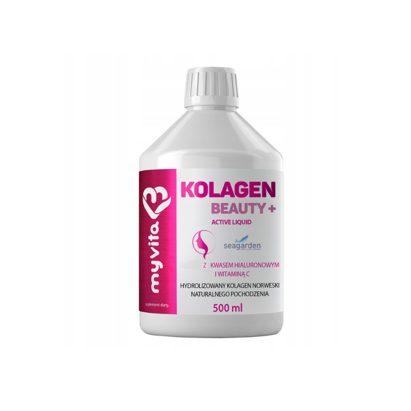 MyVita Kolagen Beauty+ Active Liquid płyn na urodę 500ml