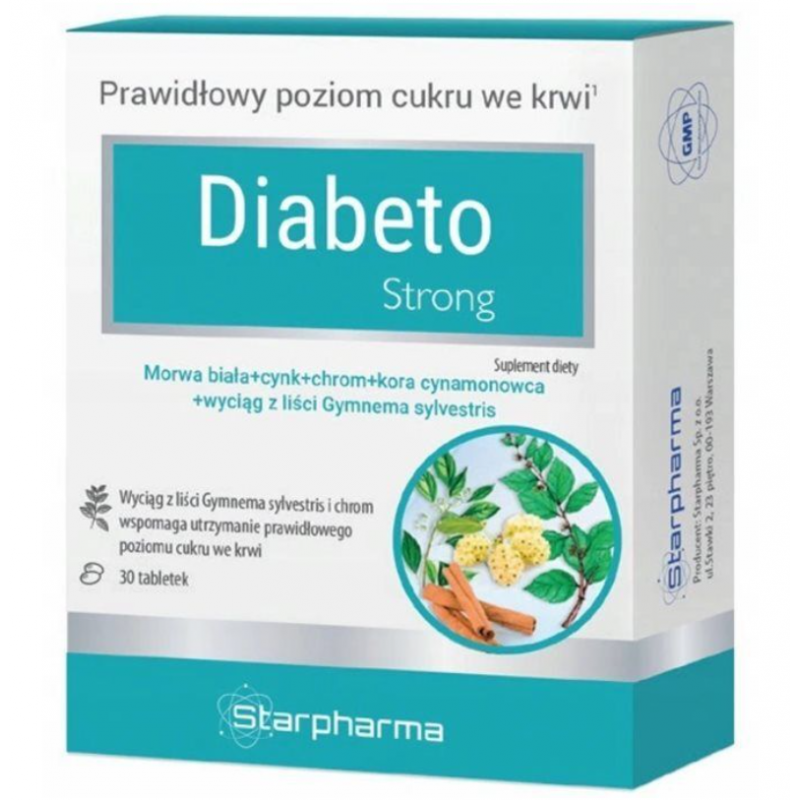 DiabetoStrong 30 tabletek