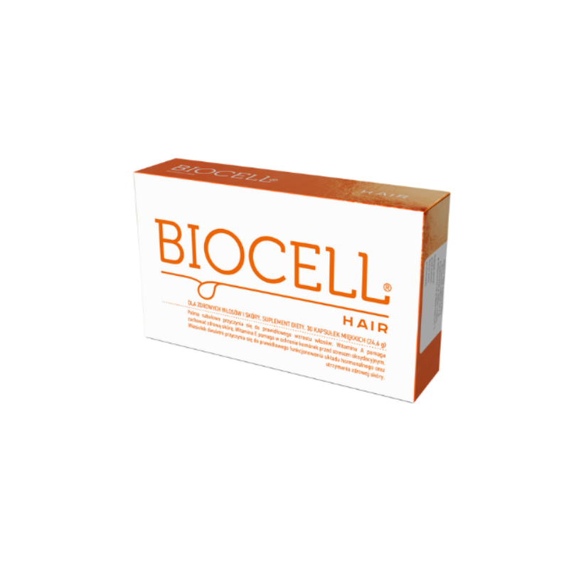 Biocell Hair dla zdrowych włosów i skóry 30 kapsułek