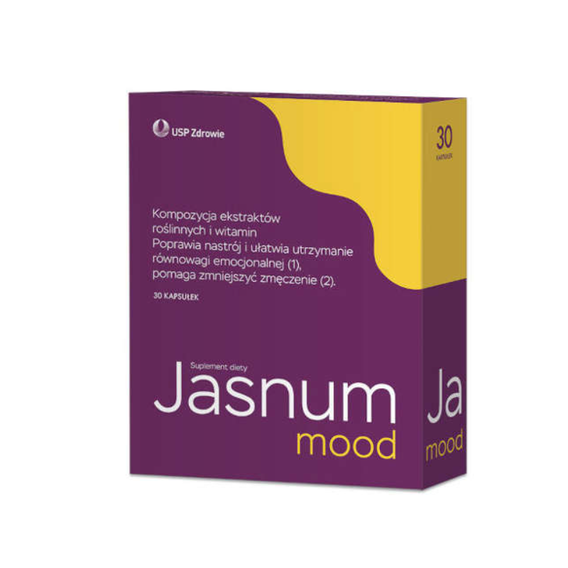 Jasnum mood utrzymanie równowagi emocjonalnej 30 kapsułek
