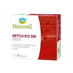 NATURELL Metylo B-12 500 60 tabletek