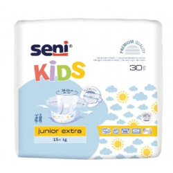 Seni Kids Junior Extra Pieluchomajtki 15+ kg 30 sztuk