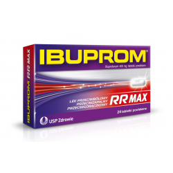 Ibuprom RR Max 400mg 24 tabletki
