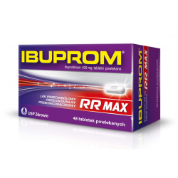 Ibuprom RR 400mg 48 tabletek