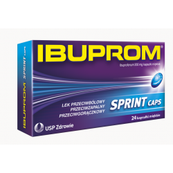 Ibuprom Sprint Caps 200 mg x 24 kaps.