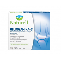 Naturell Glukozamina + witamina C 100 tabletek