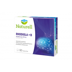 Naturell Rhodiola + witamina B 60 tabletek
