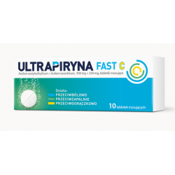 Ultrapiryna Fast C 10 tabletek