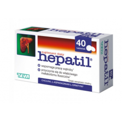 Hepatil 40 tabletek