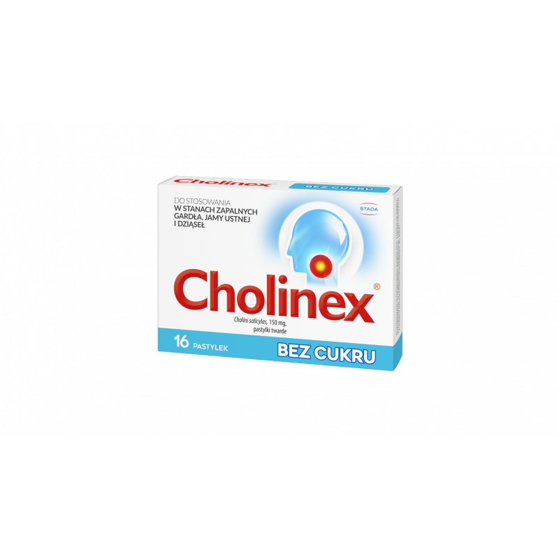 Cholinex b/cukru x 16pastyl.