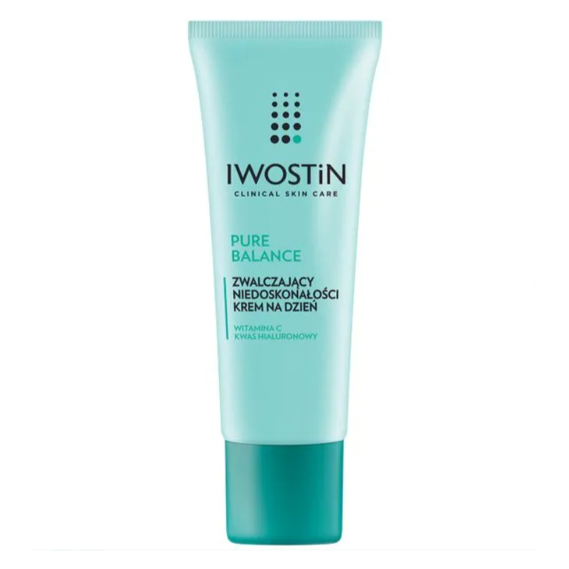 Iwostin Pure Balance zwalczający niedoskonałości krem na dzień 50ml