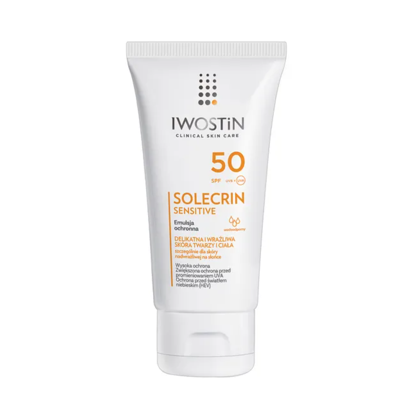 Iwostin Solecrin Sensitive Emulsja ochronna SPF50 100ml