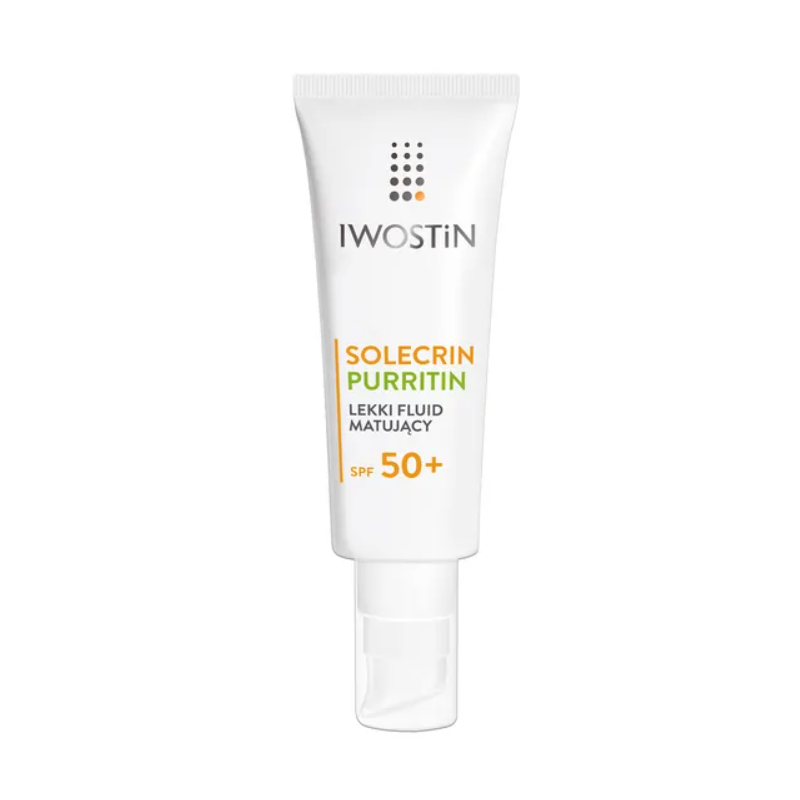 Iwostin Solecrin Purritin Lekki fluid matujący SPF 50+ 40ml