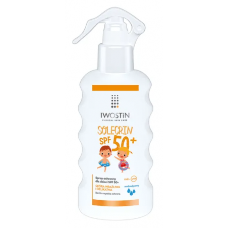 Iwostin Solecrin Spray ochronny dla dzieci SPF50+ 175ml