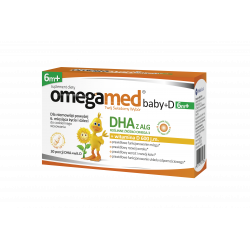OmegaMed Baby+D 6m+ 30 kapsułek