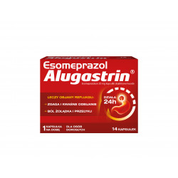 Esomeprazol Alugastrin 14 kapsułek