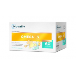Novativ Omega-3 60 kapsułek