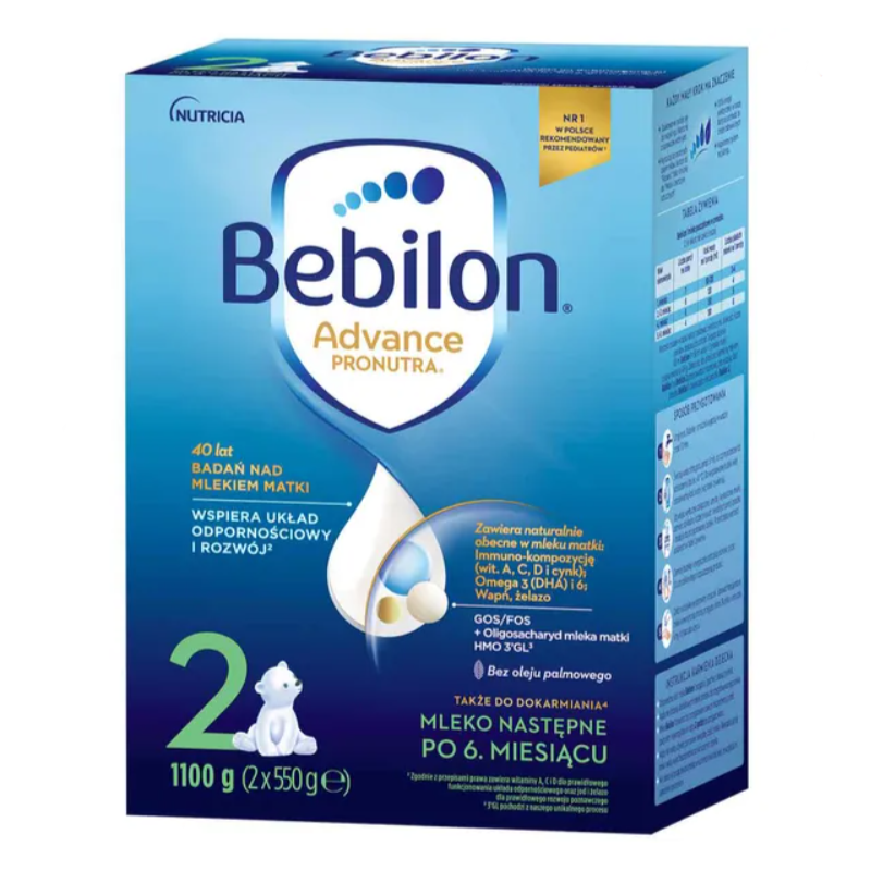 Bebilon 2 Pronutra-Advance Mleko następne po 6. miesiącu 1100g