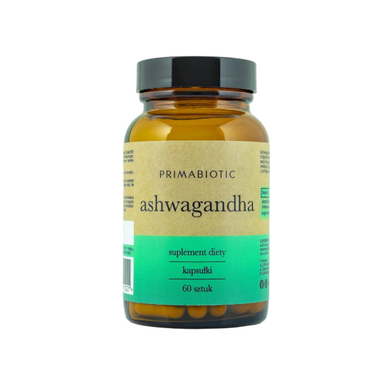 Primabiotic Ashwagandha 60 kapsułek