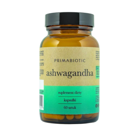 Primabiotic Ashwagandha 60 kapsułek