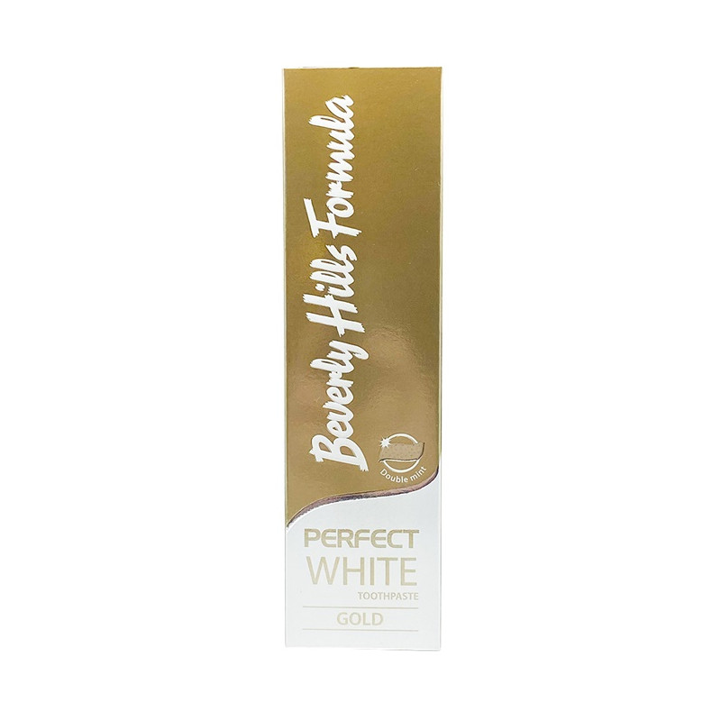 BEVERLY HILLS FORMULA PERFECT WHITE GOLD Pasta do zębów 100ml