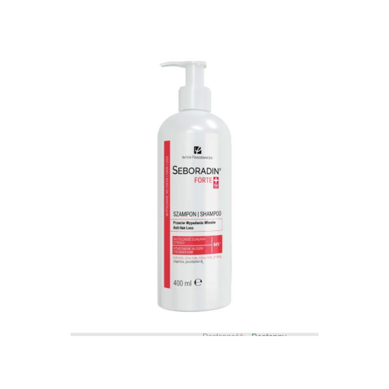 Seboradin Forte szampon przeciw wypadaniu włosów 400ml