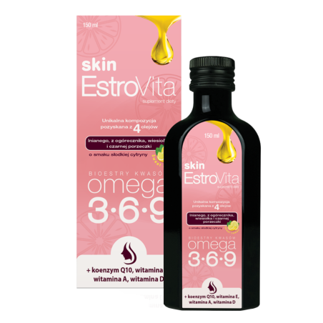 EstroVita Skin Cytryna omega 3-6-9, 150ml