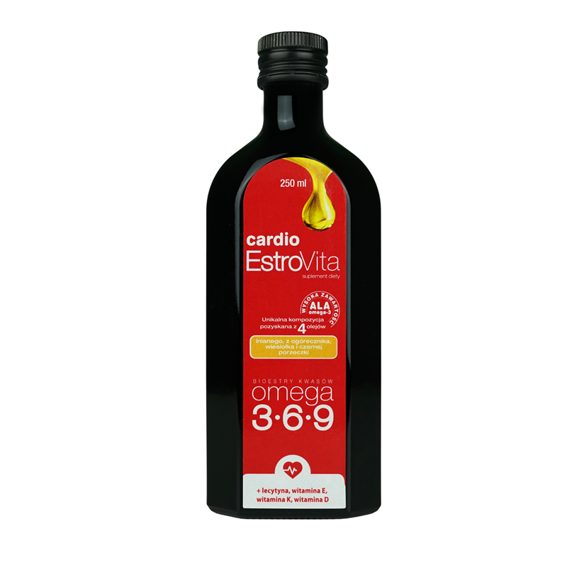 EstroVita Cardio omega 3-6-9, 250 ml