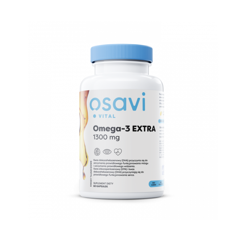Osavi Omega-3 Extra 1300 mg 60 kapsułek wegańskich