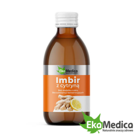 EkaMedica Imbir z cytryną 250ml