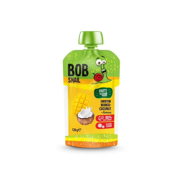 BOB Snail Przecier Mango-Kokos-cytryna 120g