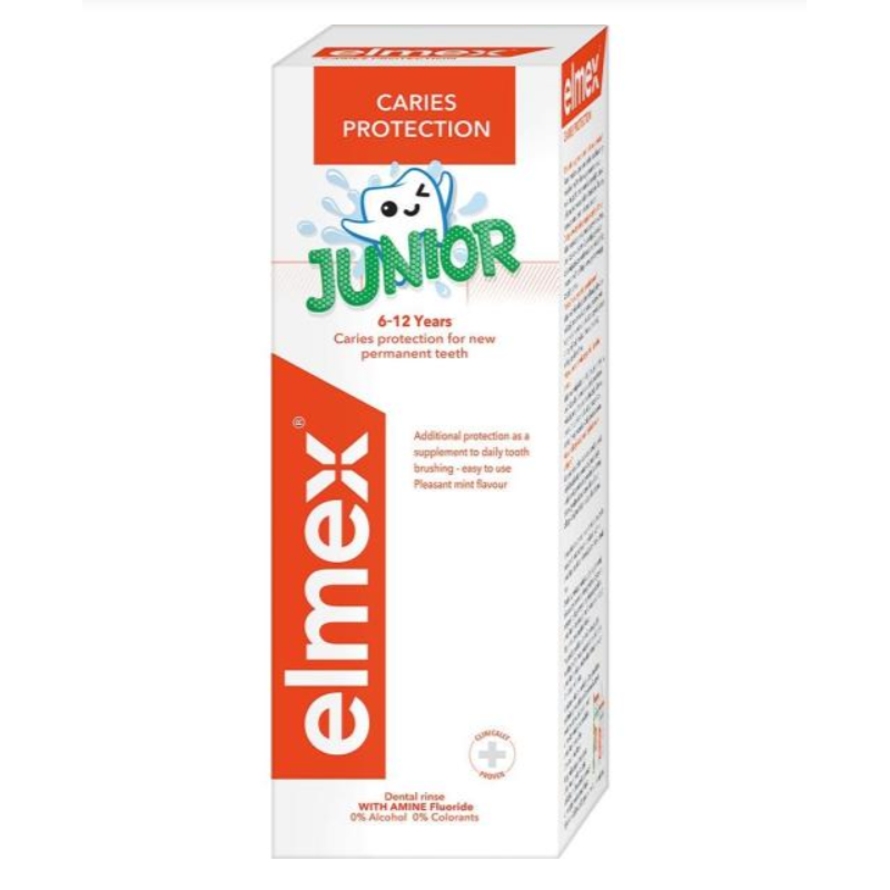Elmex Junior Płyn do płukania jamy ustnej 400ml