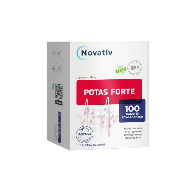 Novativ Potas Forte 100 tabletek