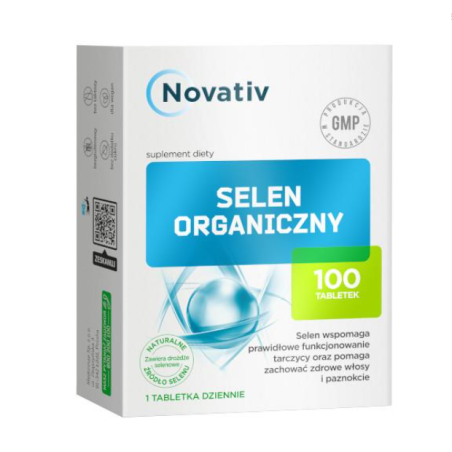 Novativ Selen Organiczny 100 tabletek
