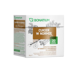 Bonatium Cukier w normie Fix herbatka ziołowa 20 torebek