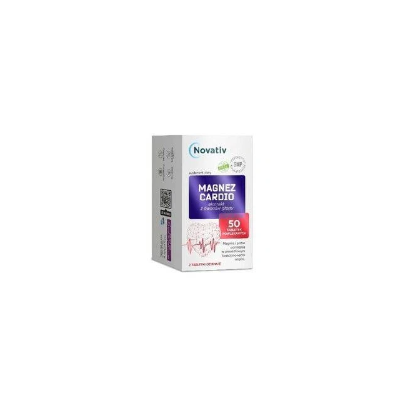 Novativ Magnez Cardio 50 tabletek