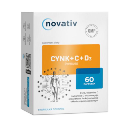 Novativ Cynk+C+D3 immuno 60...