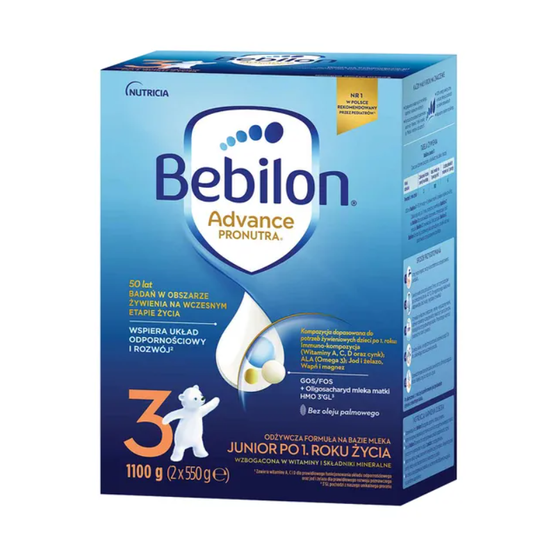Bebilon 3 Pronutra-Advance Mleko modyfikowane po 1. roku życia 1100g