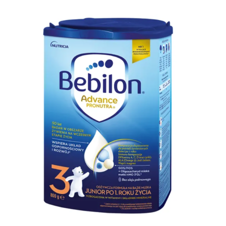 Bebilon 3 Pronutra-Advance Mleko modyfikowane po 1. roku życia 800g