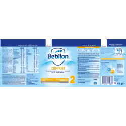 Bebilon Comfort 2 Żywność specjalnego przeznaczenia medycznego dla niemowląt od 6. miesiąca 400g