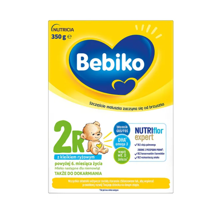 Bebiko 2R NUTRIflor Expert Mleko następne dla niemowląt powyżej 6. miesiąca życia 350g