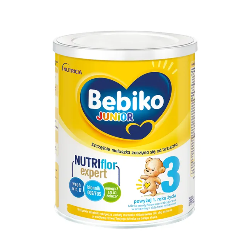 Bebiko Junior 3 NUTRIflor Expert Mleko modyfikowane dla dzieci powyżej 1. roku życia 700g