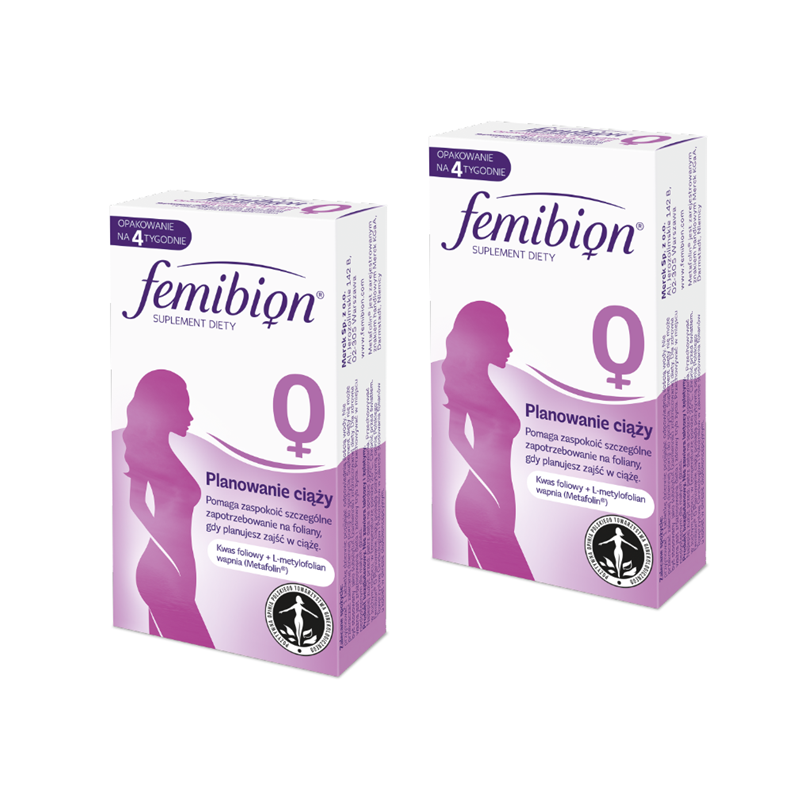 Femibion 0 Planowanie ciąży 2x28 tabletek