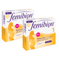 Femibion 1 Wczesna ciąża 2 x 28 tabletek
