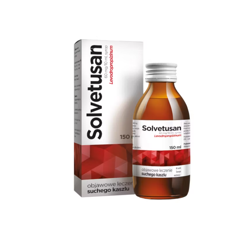 Solvetusan 60 mg/ 10 ml, syrop 150 ml