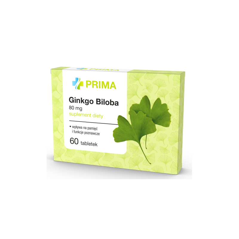 Prima Ginkgo Biloba 60 tabletek