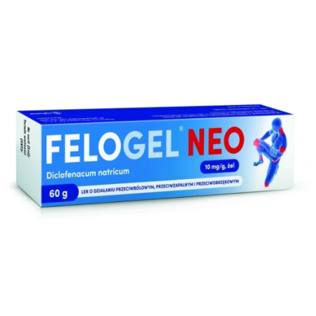 Felogel NEO 10 mg/g żel przeciwbólowy 60g